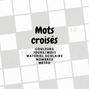 Mots croisés