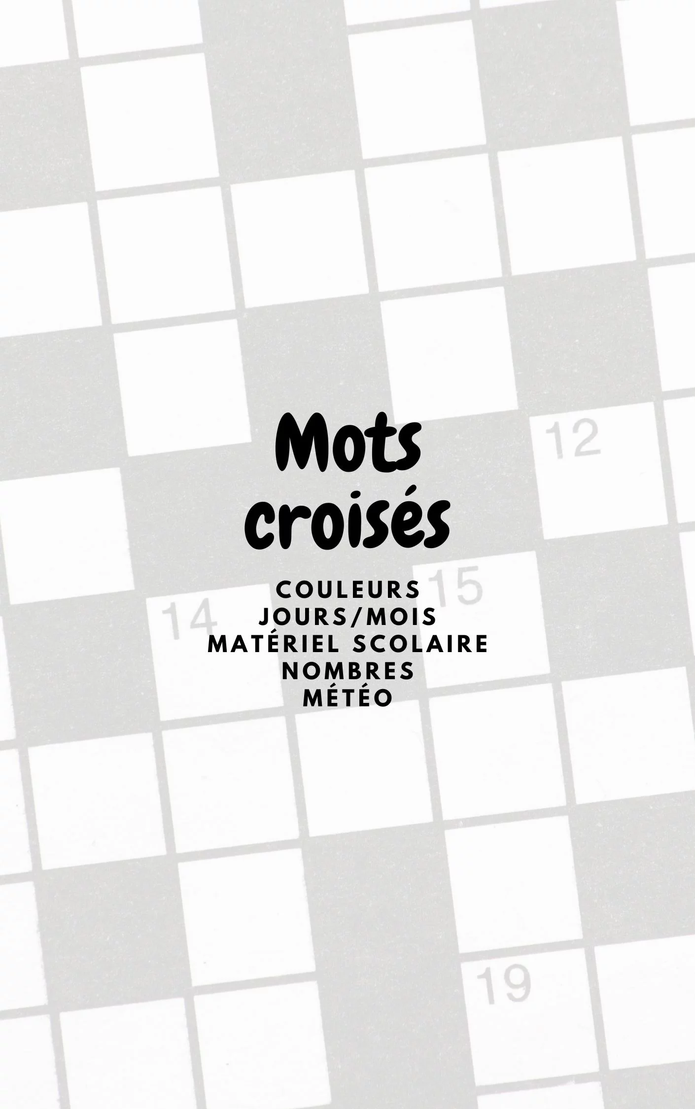 Mots croisés
