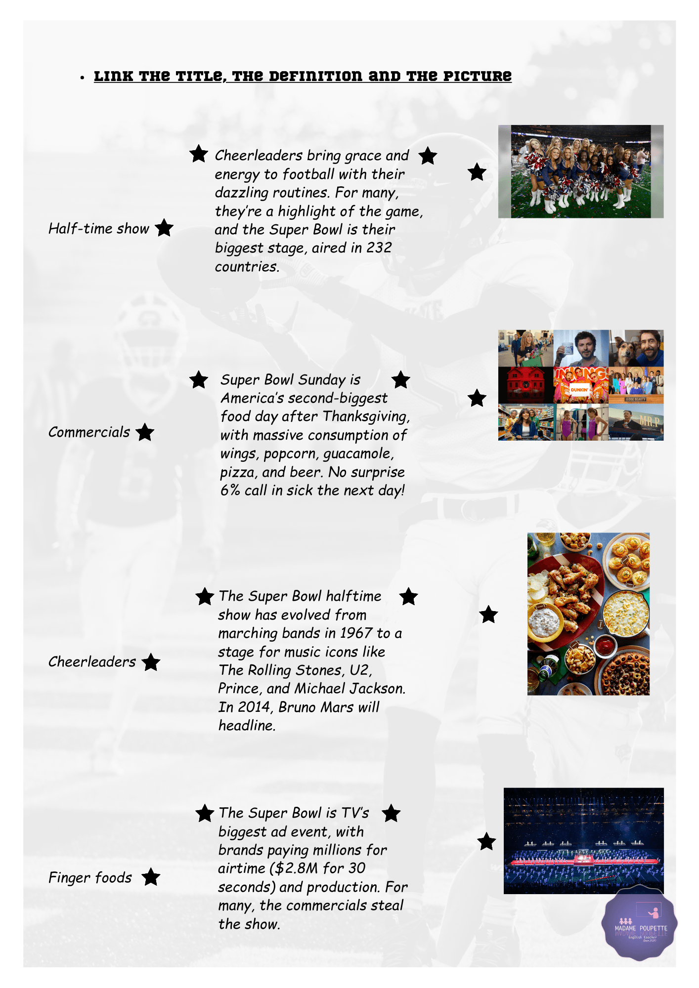 Football américain en anglais – Image 2