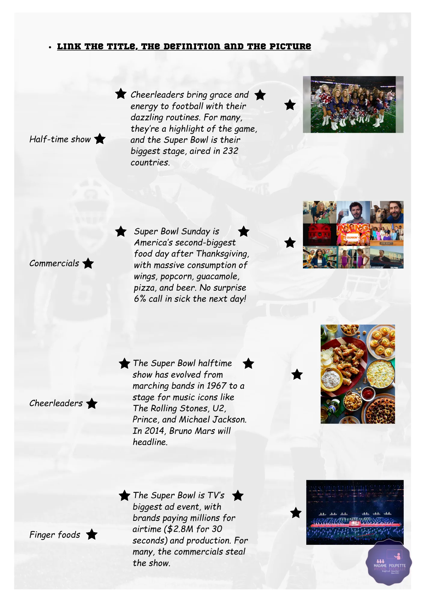 Football américain en anglais – Image 2