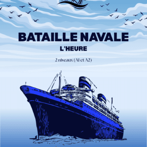 Jeu de bataille navale pour apprendre à dire l'heure en anglais : un support ludique et visuel adapté aux élèves DYS.